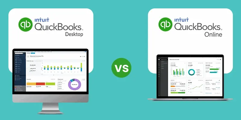 QuickBooks desktop pro plus vs QuickBooks online