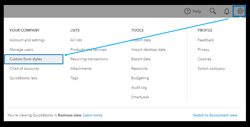 Edit the Invoice Template in QuickBooks Online?
