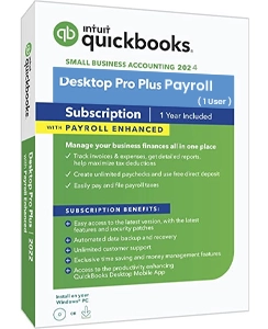 QuickBooks Desktop Pro plus payroll ( 1 User )