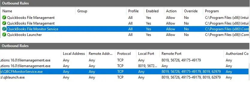 Set up firewall and security settings for QuickBooks Desktop