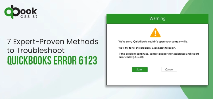 QuickBooks error 6123