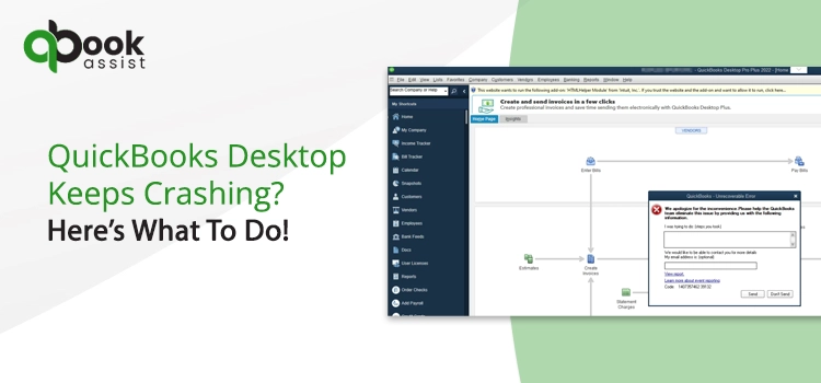 QuickBooks keeps crashing windows 10