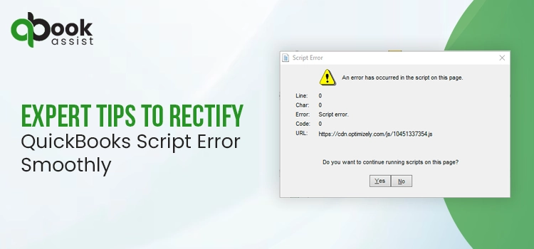 QuickBooks Script Error